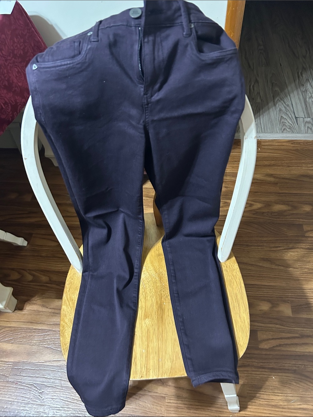 Kut from the Kloth High Rise Jeans - Dark Purple